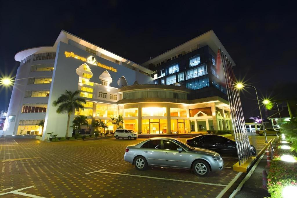Vientiane Plaza Hotel Bagian luar foto