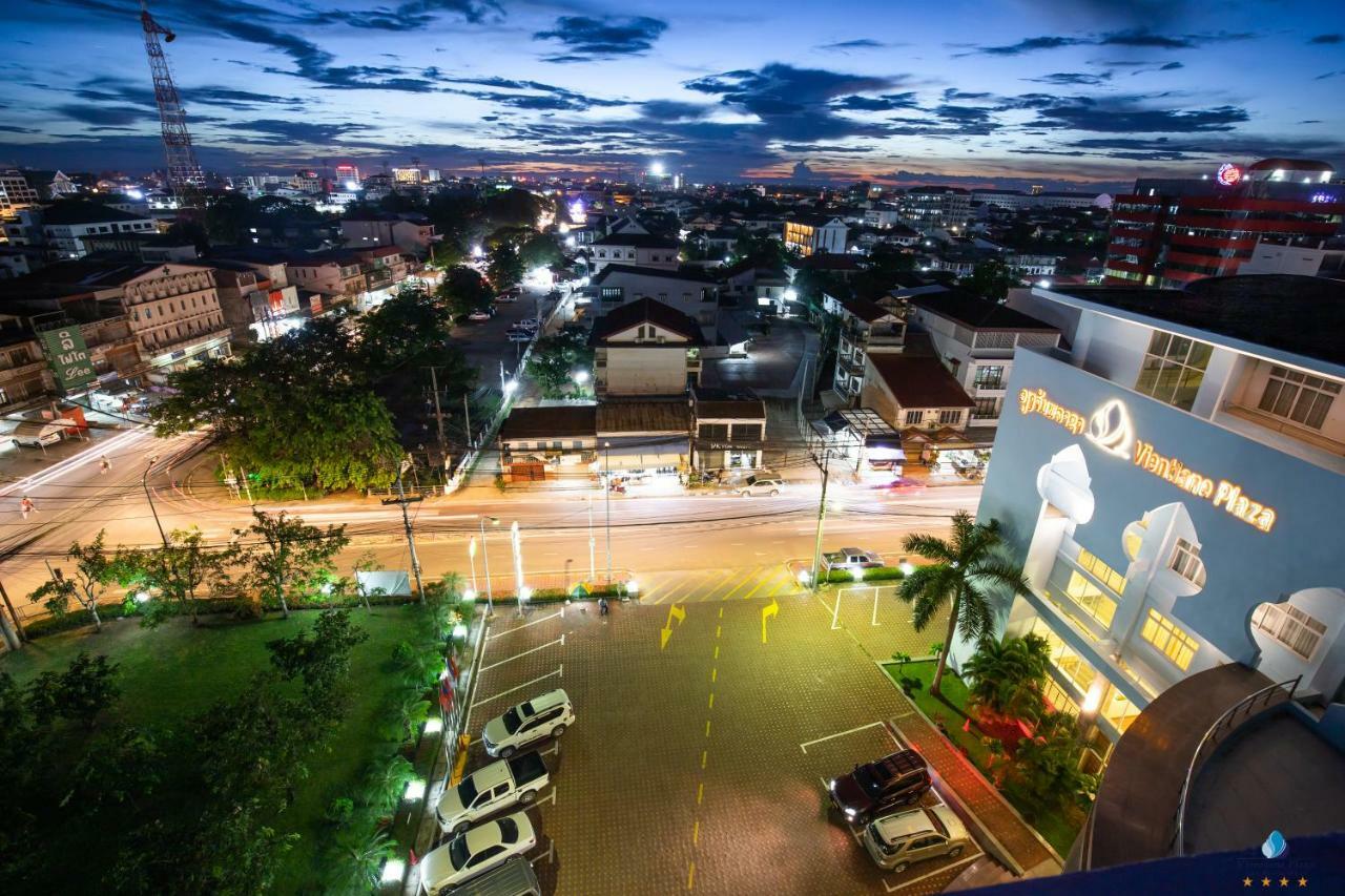 Vientiane Plaza Hotel Bagian luar foto